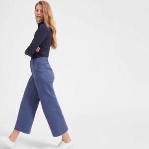 Everlane Wide leg cropped pant